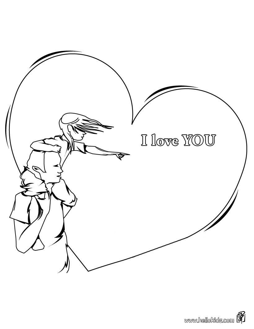 I Love You Boyfriend Coloring Pages Coloring Home