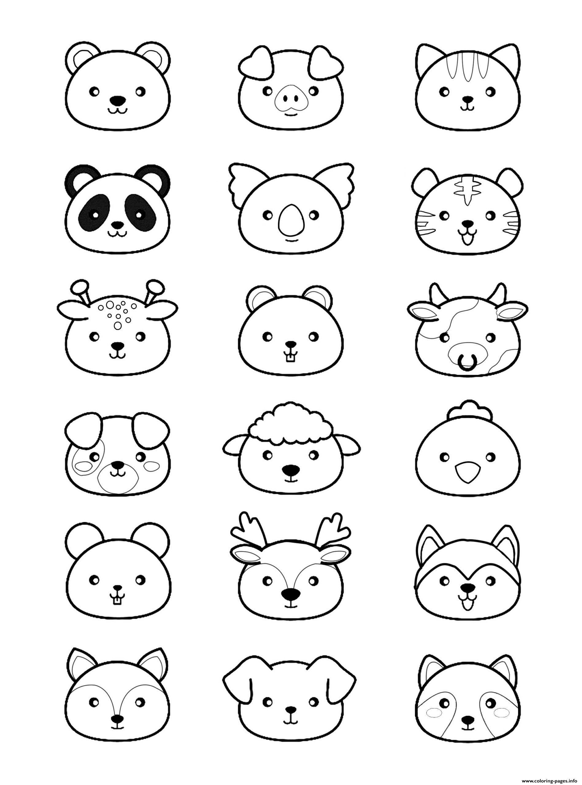 Ice Cream Kawaii Cute Printable Cute Coloring Pages Insanity Follows