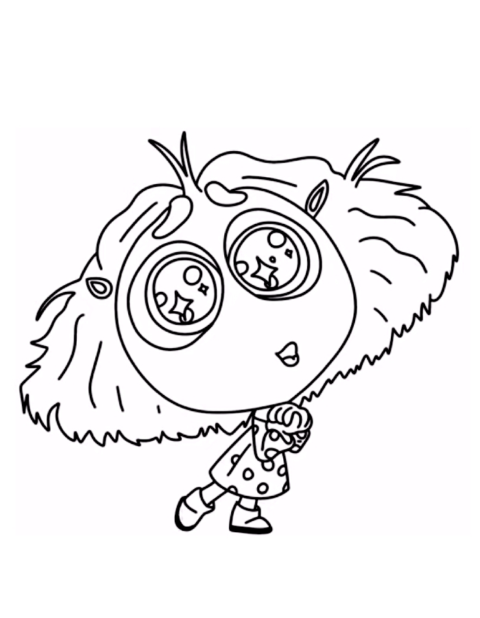 Inside Out Coloring Pages Free Printable PDF 