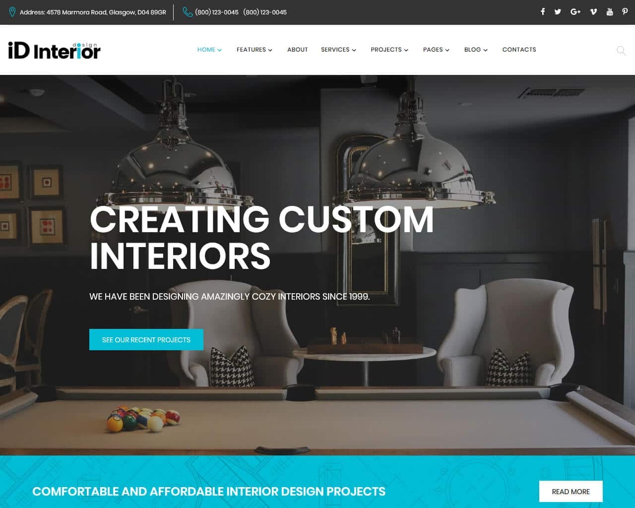 Interior Design Websites Templates Cabinets Matttroy