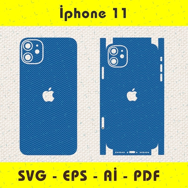 IPhone 11 Cricut Template Etsy
