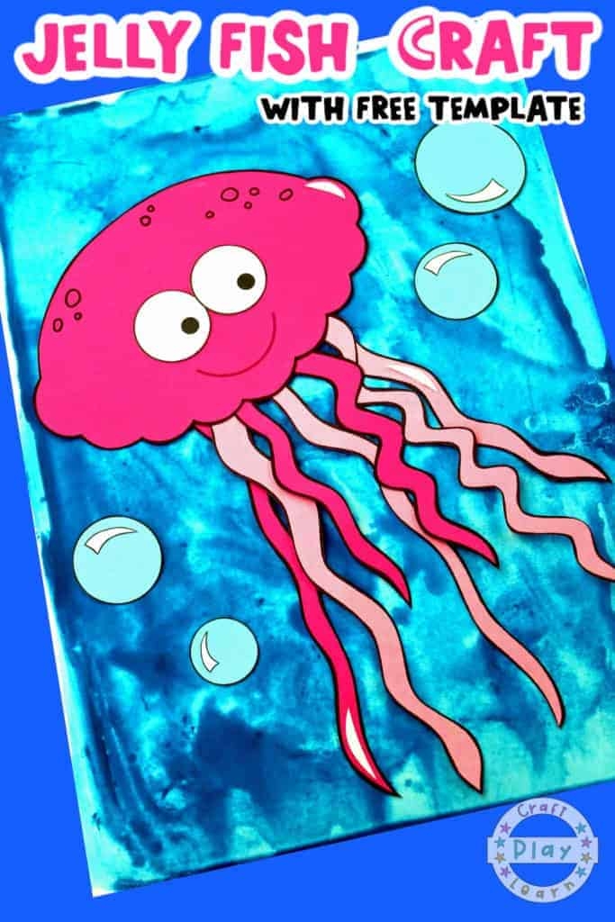jellyfish artwork for preschool