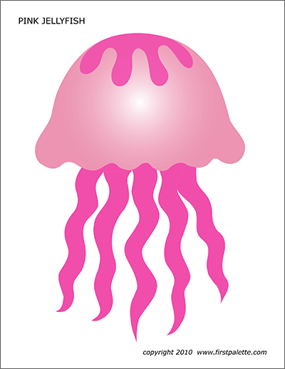 Jellyfish Free Printable Templates Coloring Pages FirstPalette