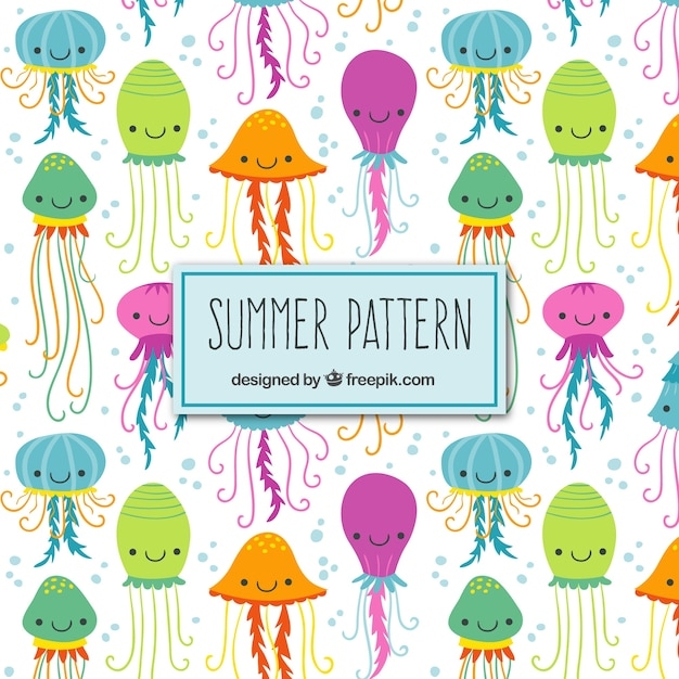 Jellyfish Pattern Printable
