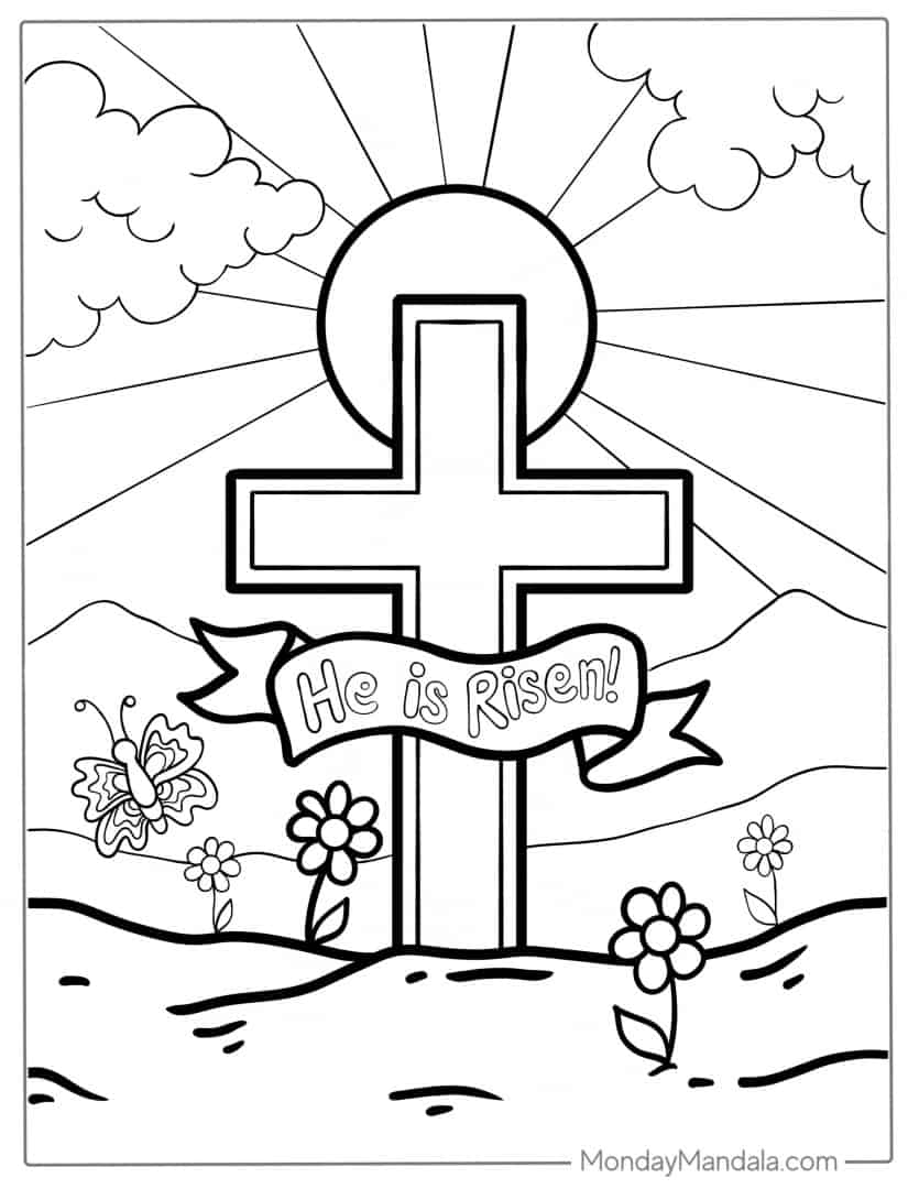 jesus coloring pages printable