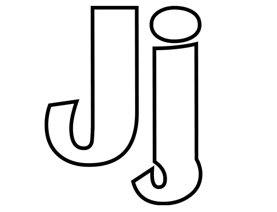 Jet Letter J Coloring Page Free Printable Coloring Pages For Kids
