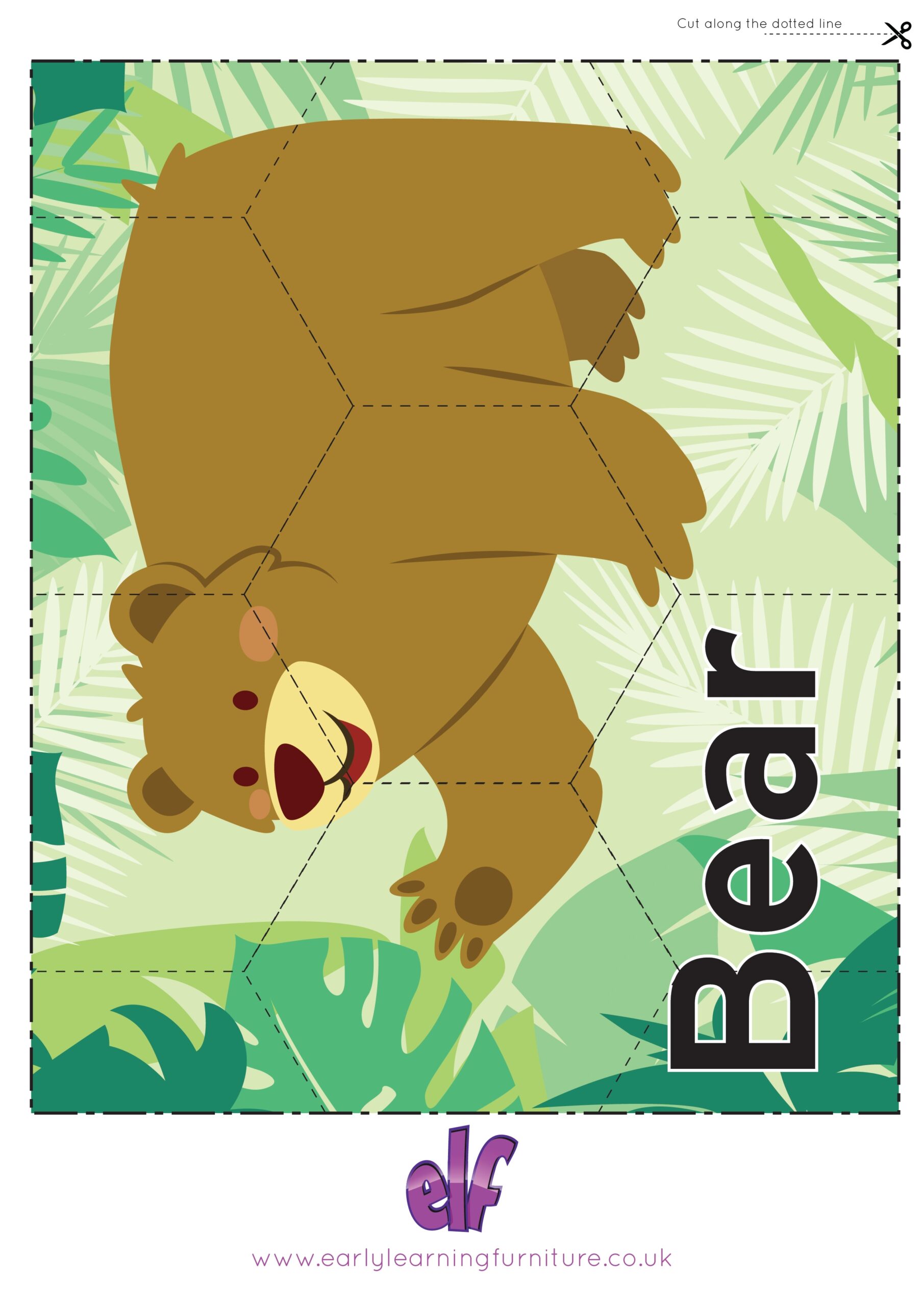 Jigsaw Puzzle Template Printable Bing Images Occ Paper Free 