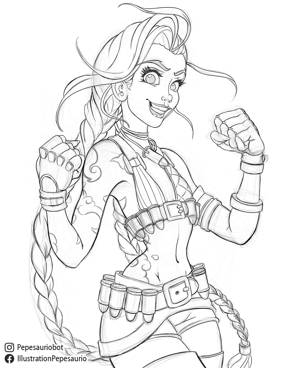 Jinx Is The Best Coloring Home
