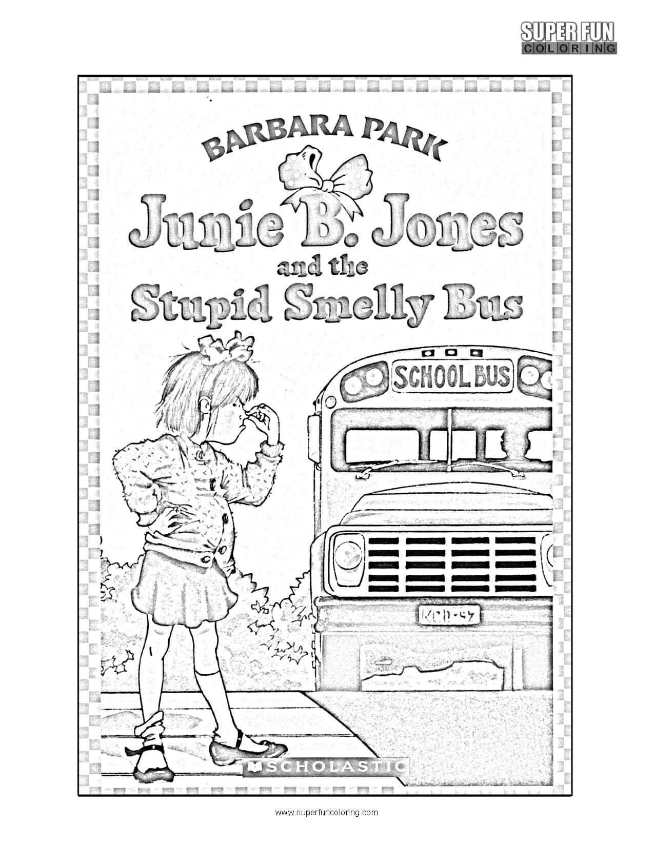 Junie B Jones Coloring Page Super Fun Coloring Junie B Jones Junie