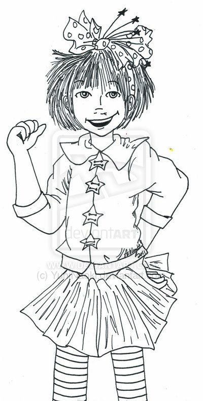Junie B. Jones coloring sheets