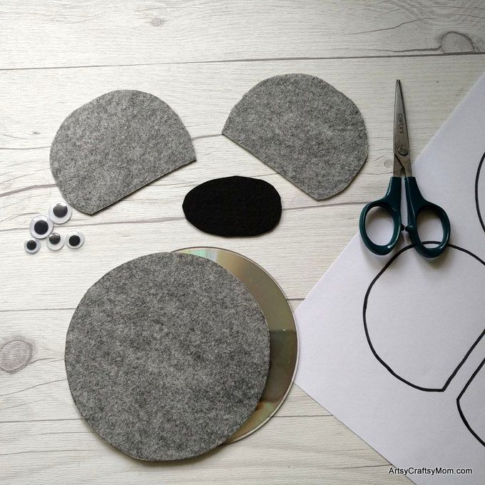 K For Koala Craft With Printable Template Koala Craft Australia Kids 