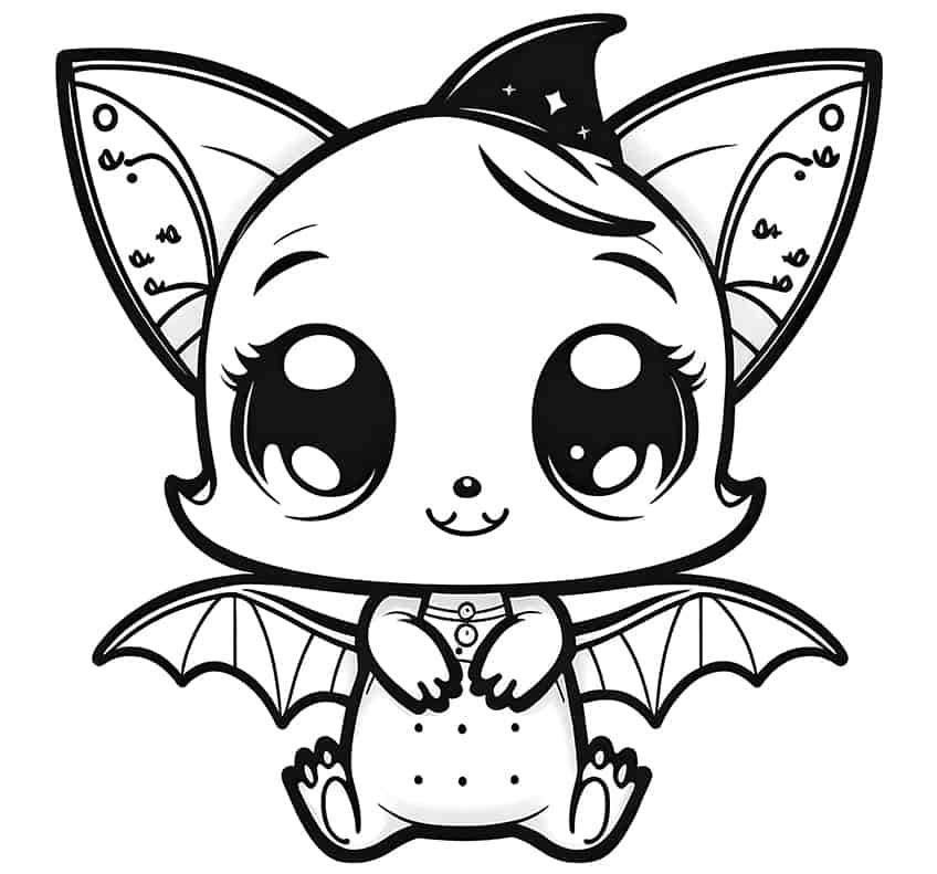 Kawaii Cats Coloring Pages Coloring Home