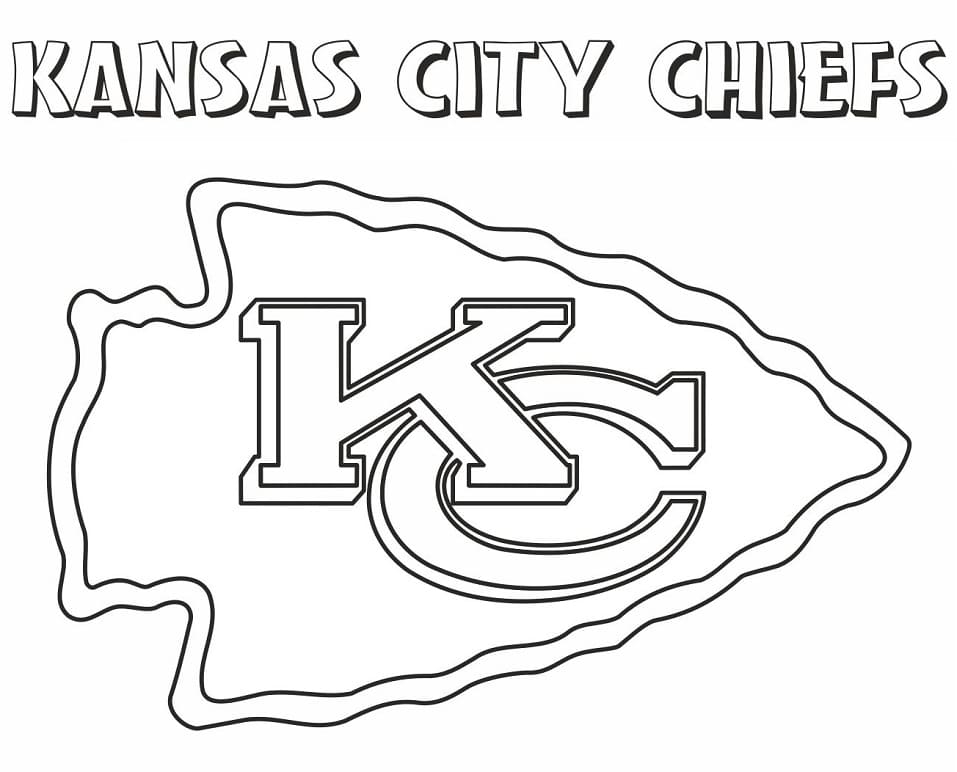 KC Chiefs Coloring Page Free Printable Coloring Pages For Kids