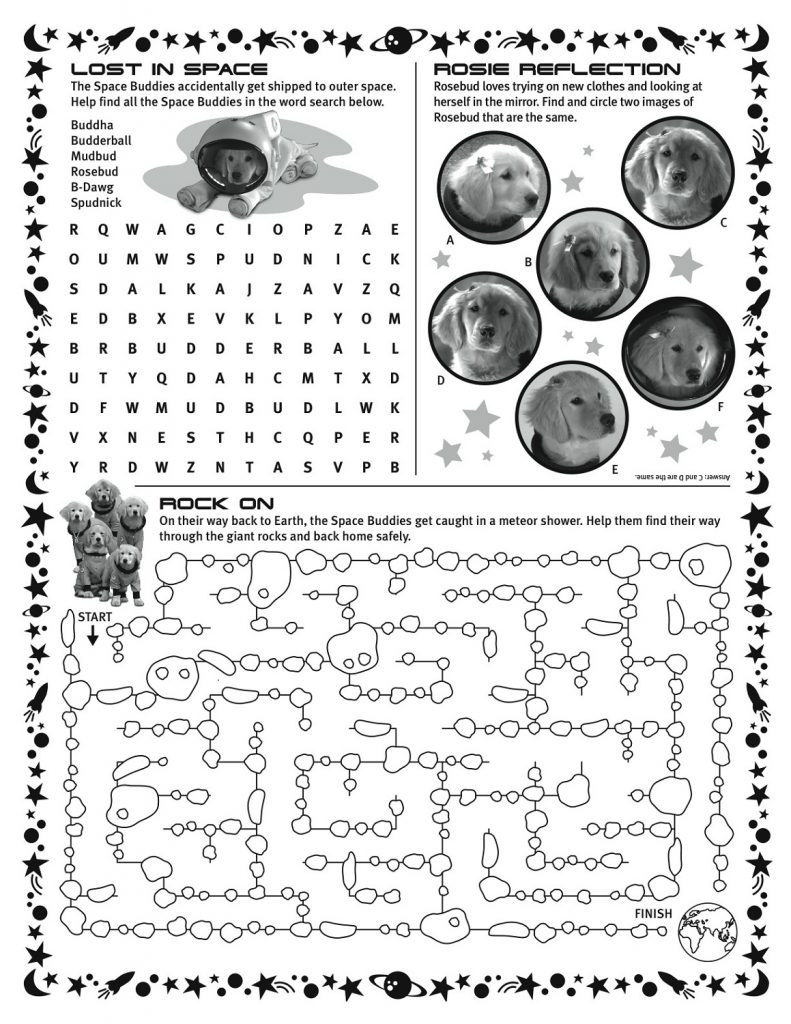 free kids activity sheets printable
