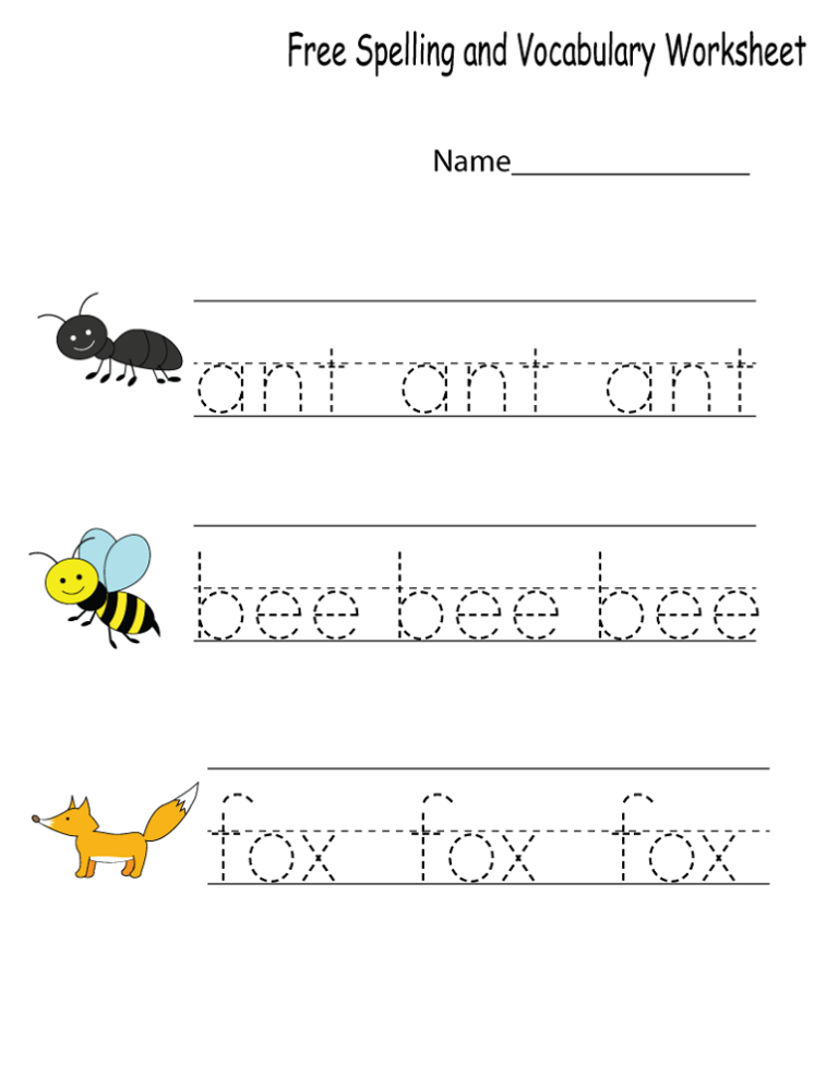 kindergarten activity sheets free printables
