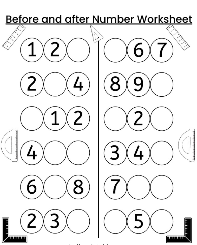 kindergarten math worksheets printable