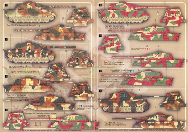 King Tiger Colour Scheme Tiger Tank German Tanks Tiger Ii