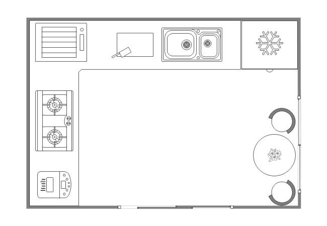 Kitchen Floor Plan Template Flooring Site