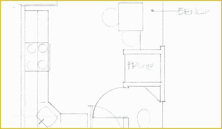 kitchen layout template