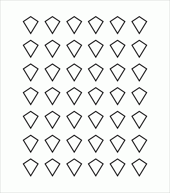 kite bow template printable free