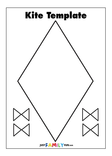 kite template printable free