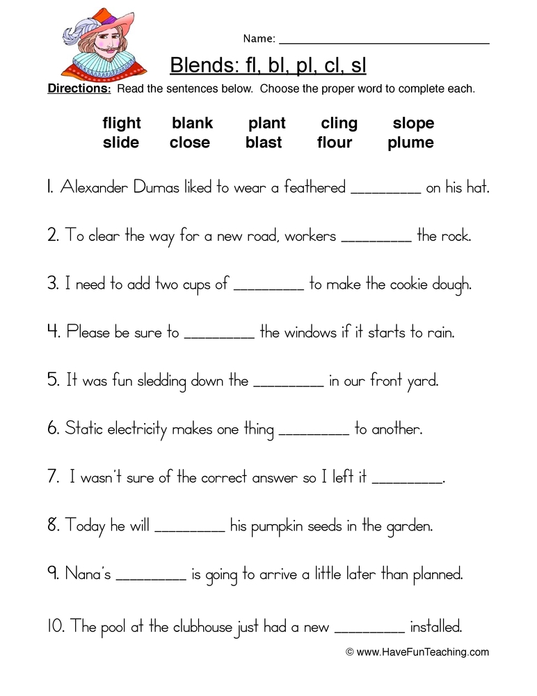 L Blends Worksheets 6 Free Printables Literacy Learn Worksheets 