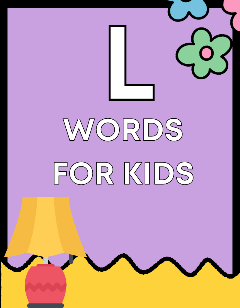 L Words For Kids Free Reading Resources