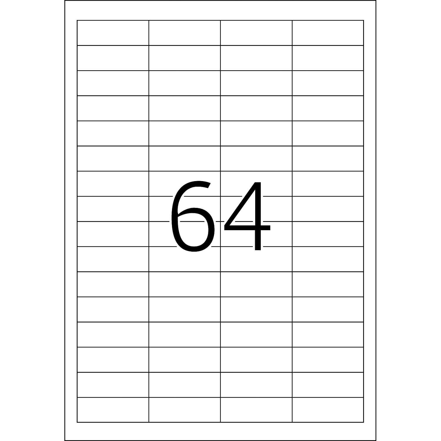 Labels A4 Superprint 4271 Throughout Word Label Template 16 Per Sheet 