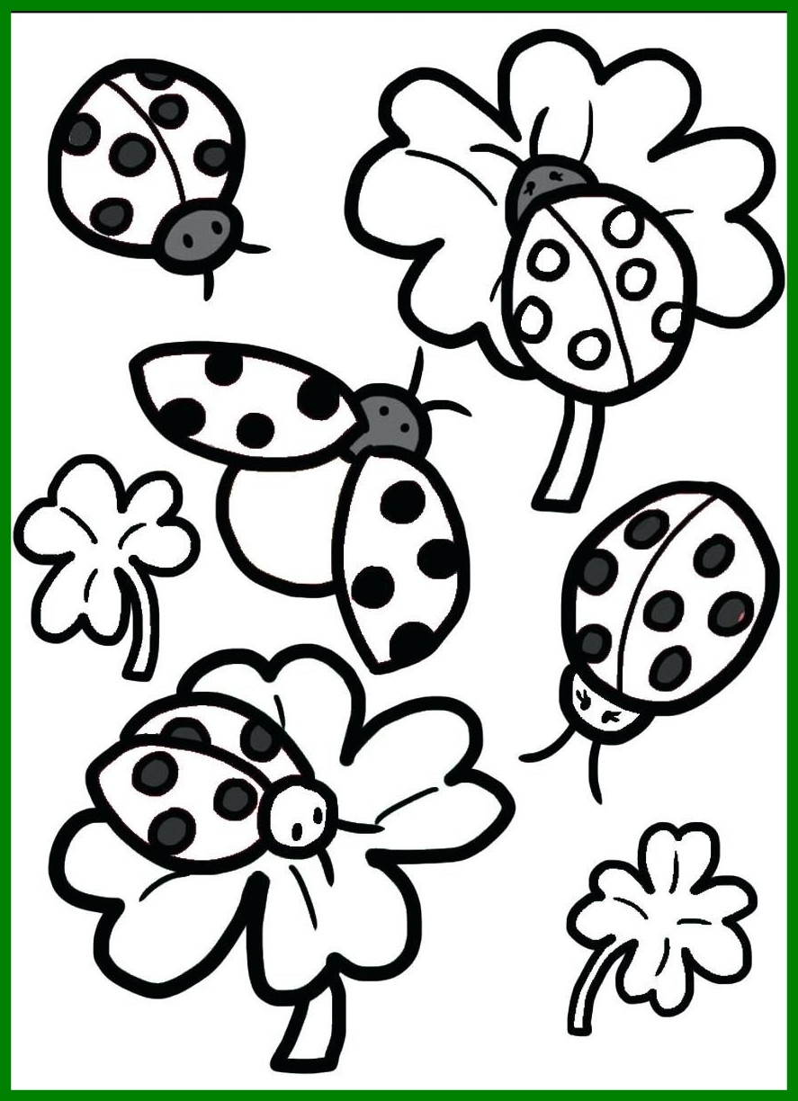 Ladybug Coloring Pages Printable Ladybug Coloring Page Coloring 