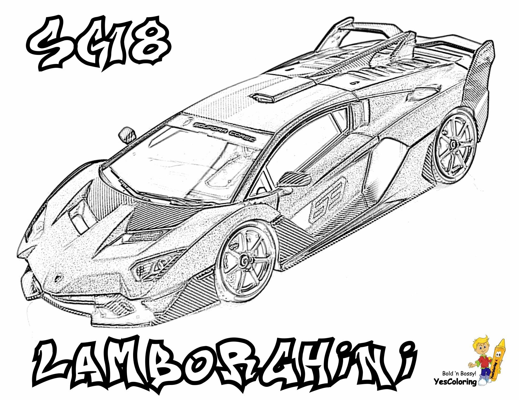 printable colouring sheets of cars