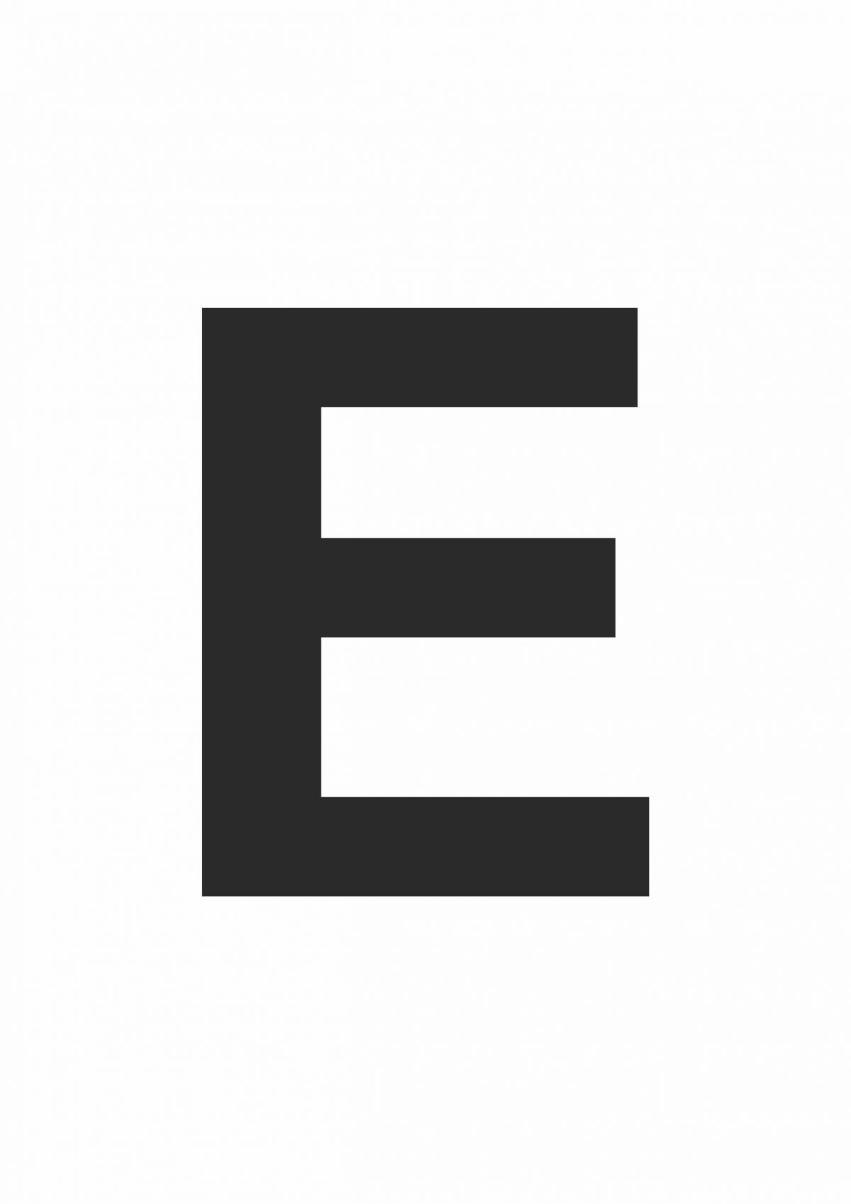 Large Printable Letter E Free Printables