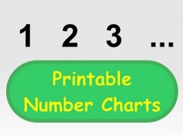 free printable number sets