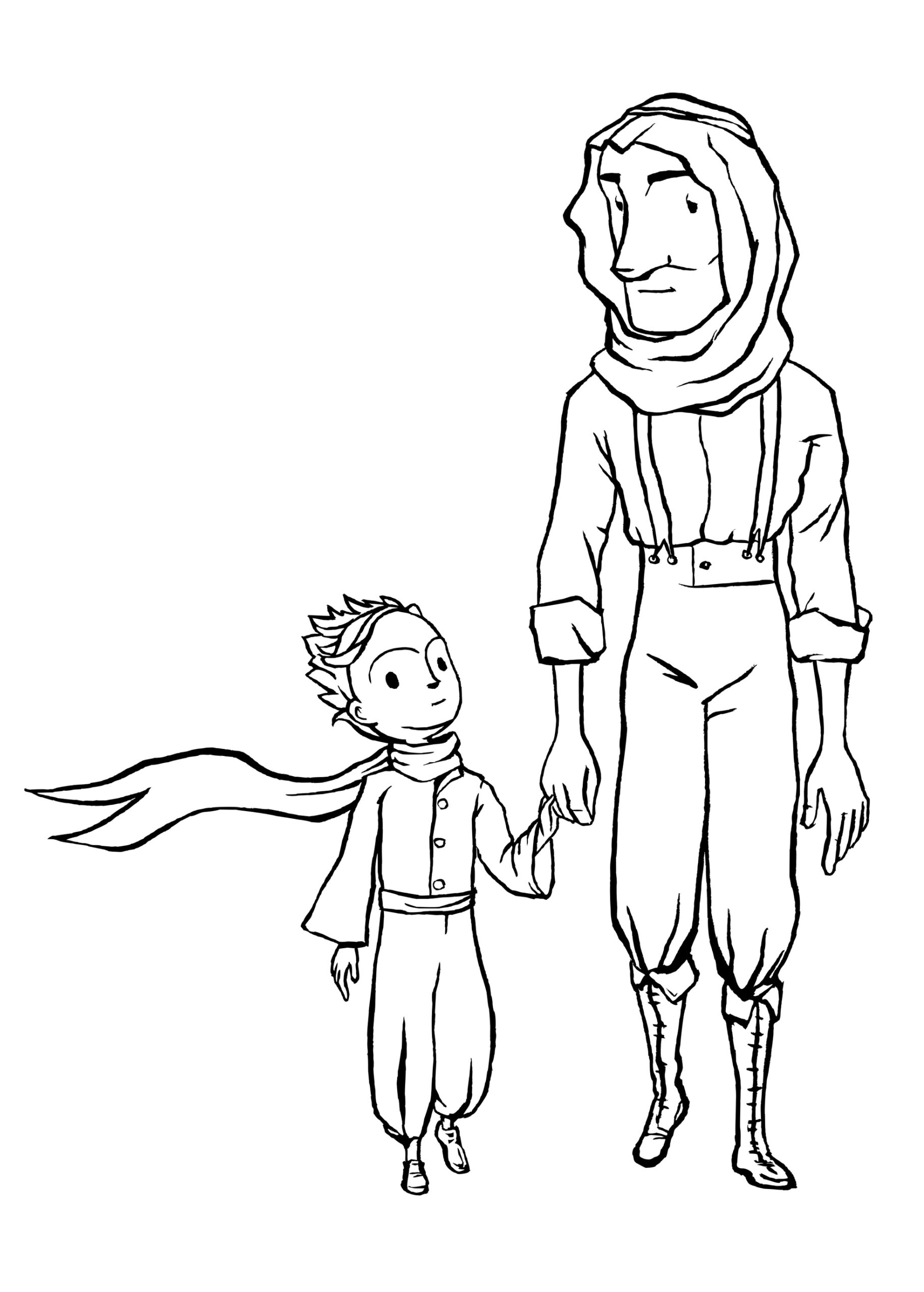 Le Petit Prince Coloring Pages To Download And Print For Free