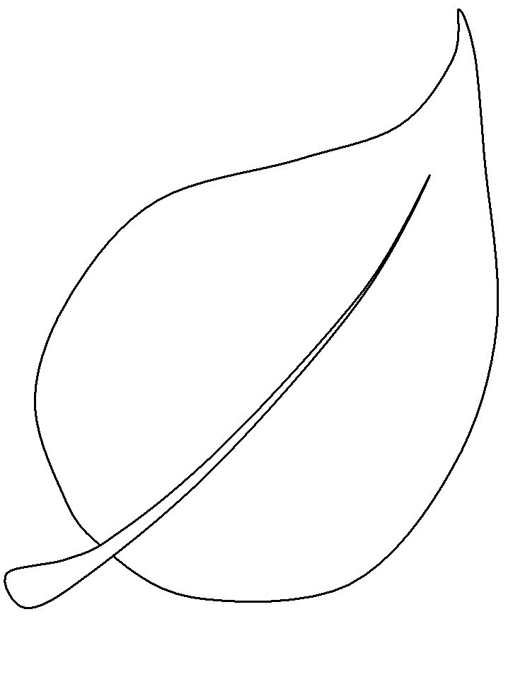 free leaf stencil templates printable
