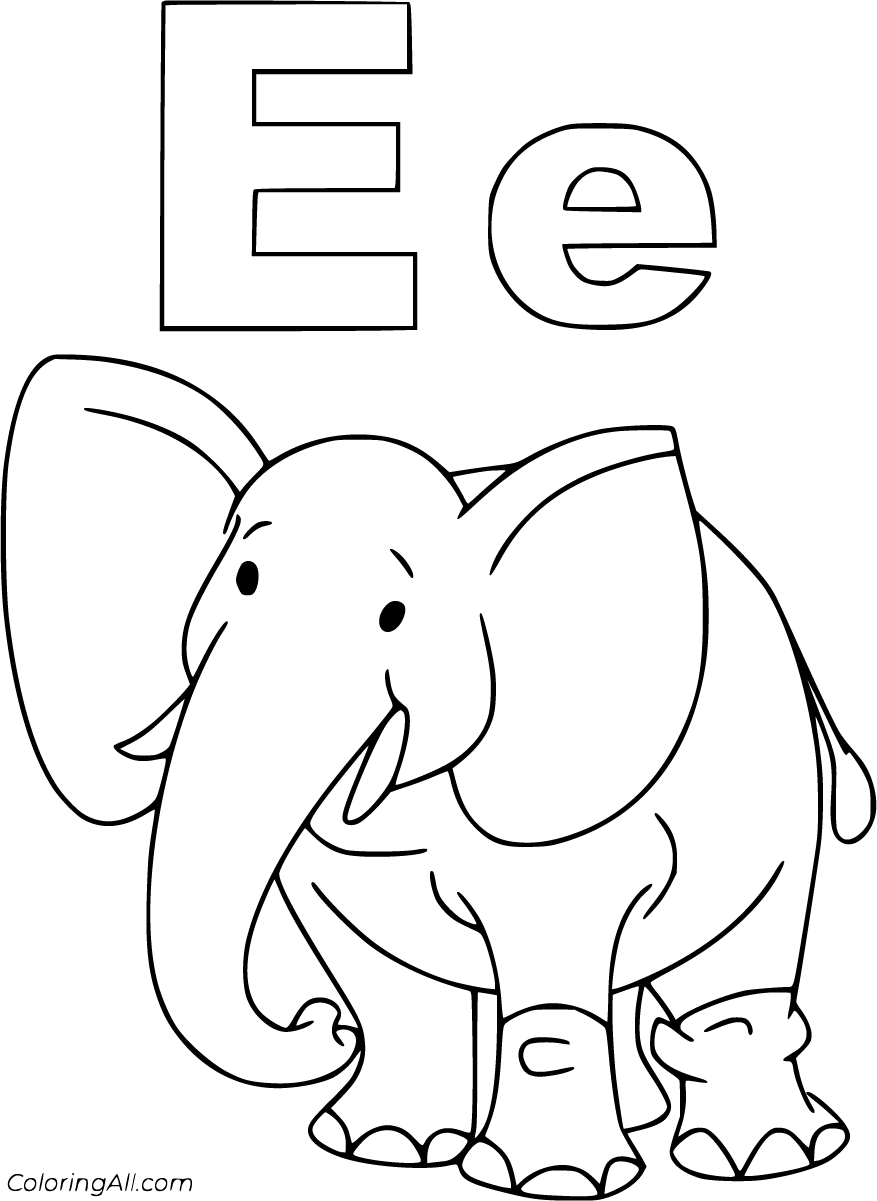 letter e printables for toddlers