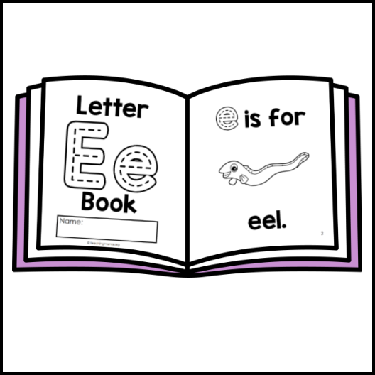 Letter E Printables Club
