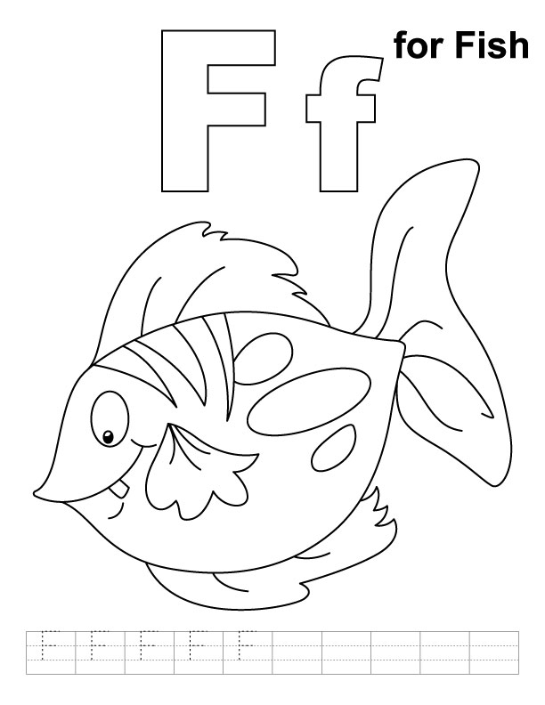 Letter F Coloring Pages For Preschoolers At GetColorings Free 