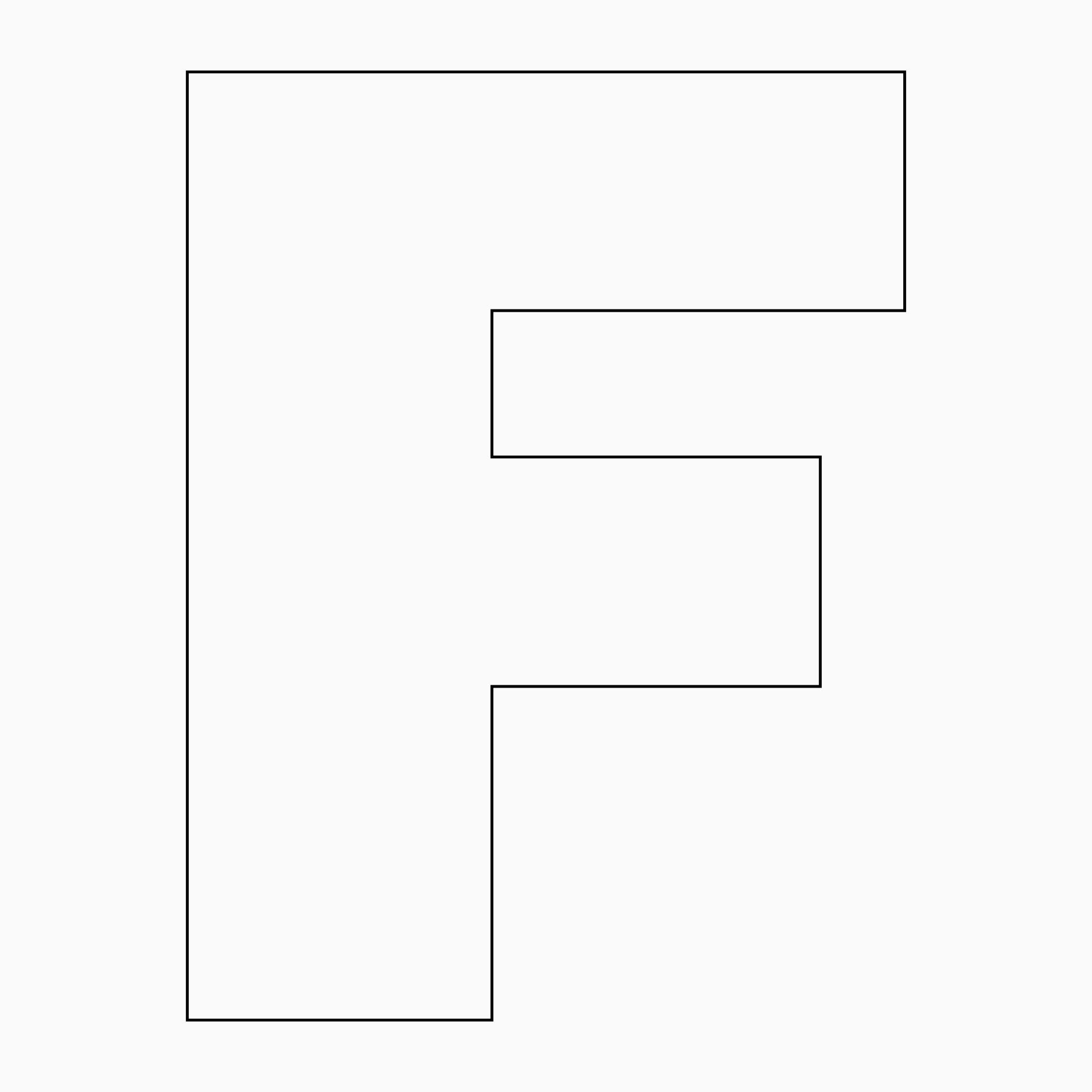Letter F Printable