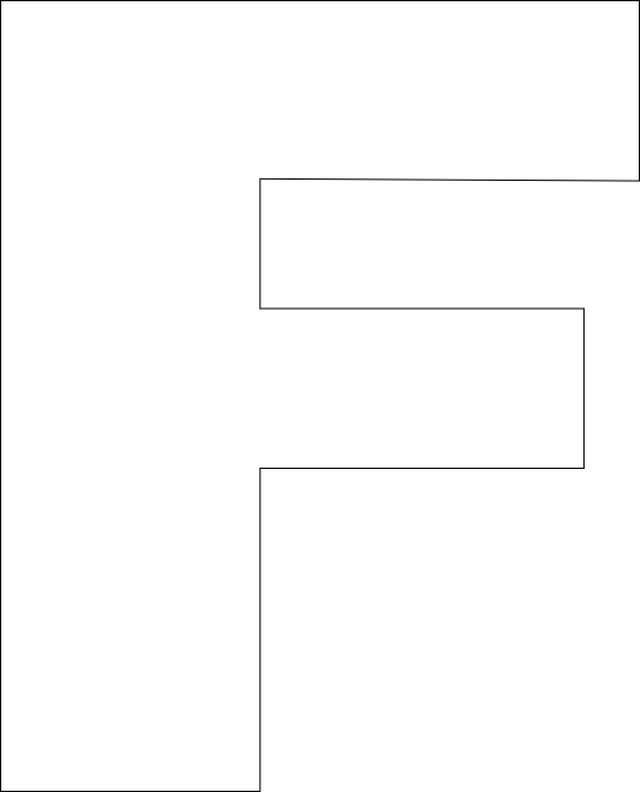 Letter F Template 12 Free PDF Printables Printablee