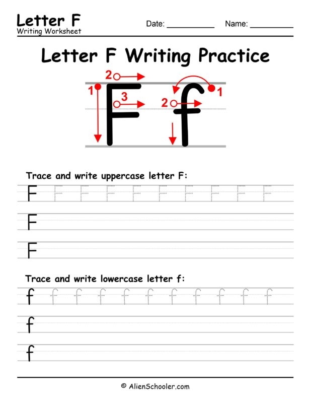letter g writing practice worksheet