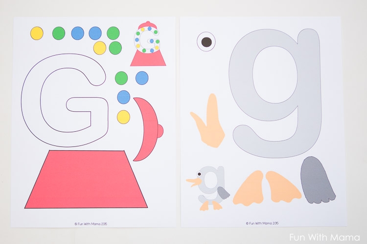 Letter G Preschool Printable Pack Fun With Mama