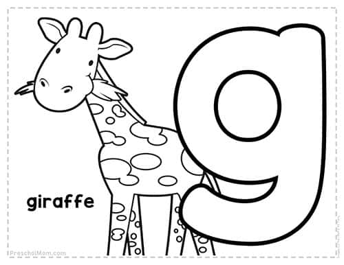 Letter G Preschool Printables Preschool Mom Worksheets Library