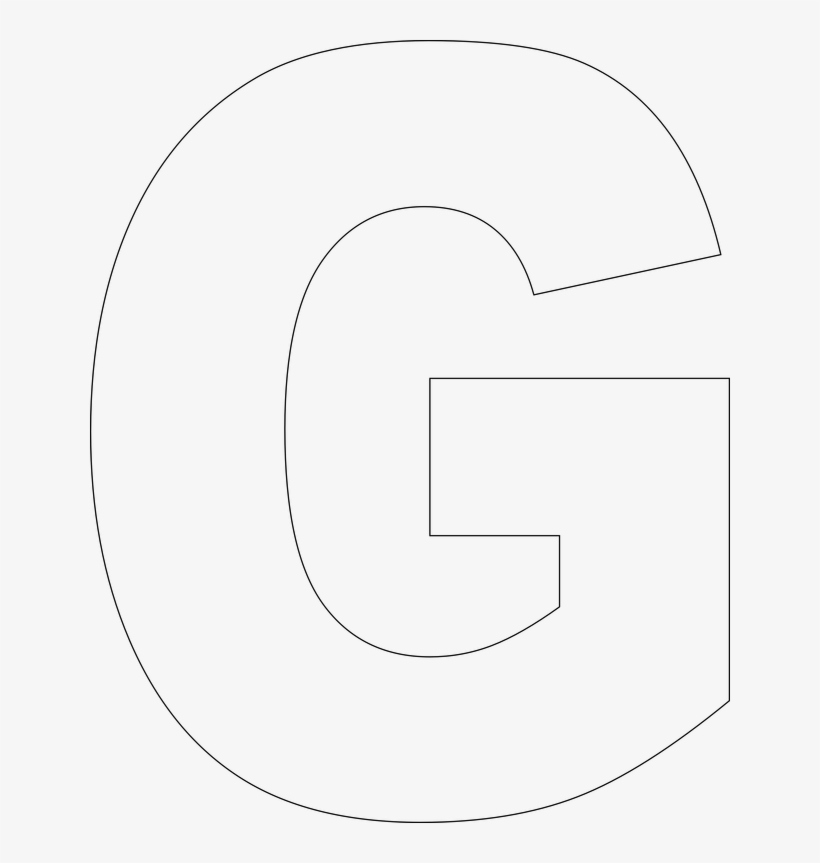 Letter G Template Free Printable Printable Templates