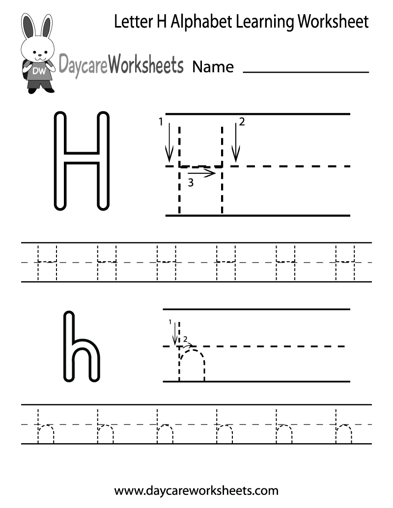 Letter H Worksheets Free Printables Free Printable 2025