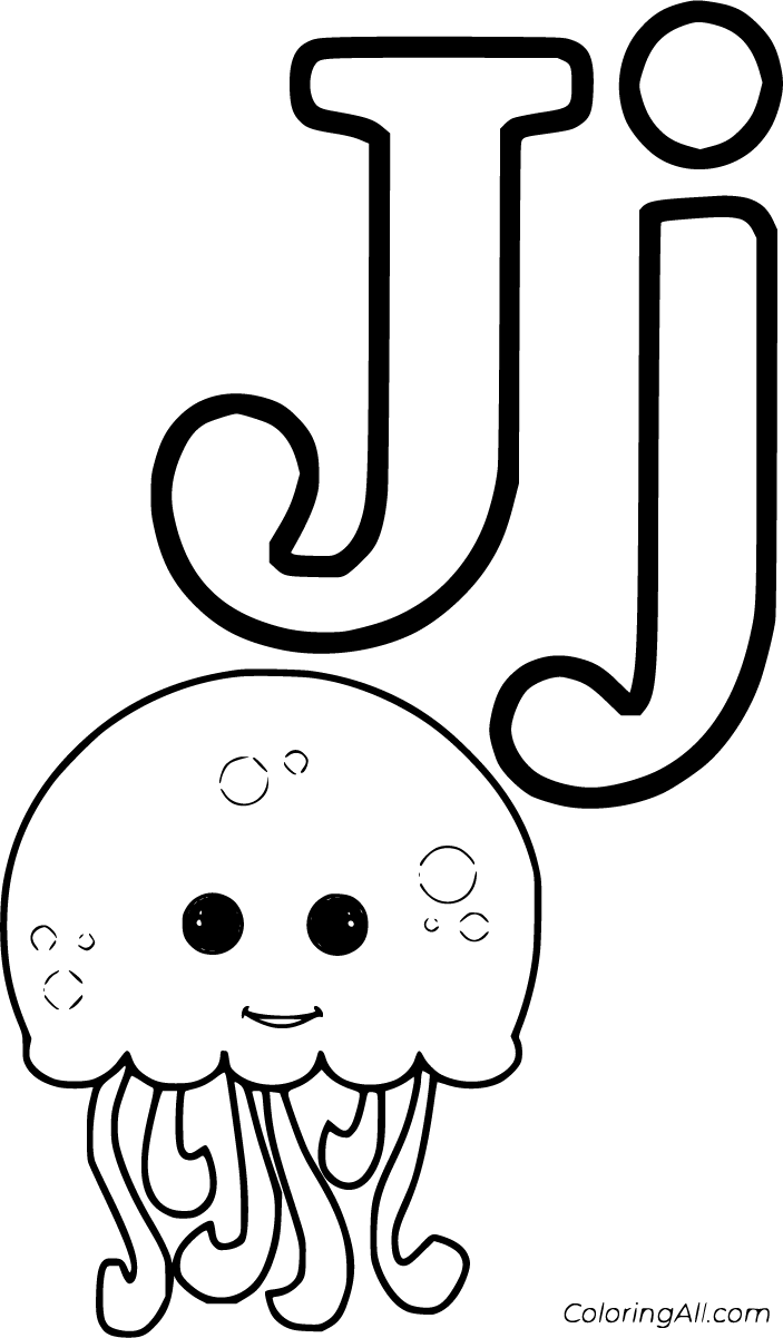Letter J Coloring Pages 19 Free Printables ColoringAll