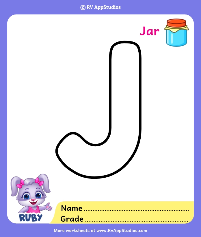 Letter J Coloring Pages Alphabet J Coloring Pages