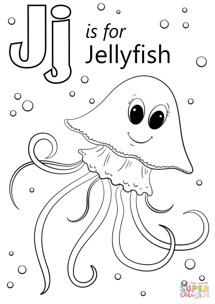 Letter J Coloring Pages For Preschool At GetDrawings Free Download