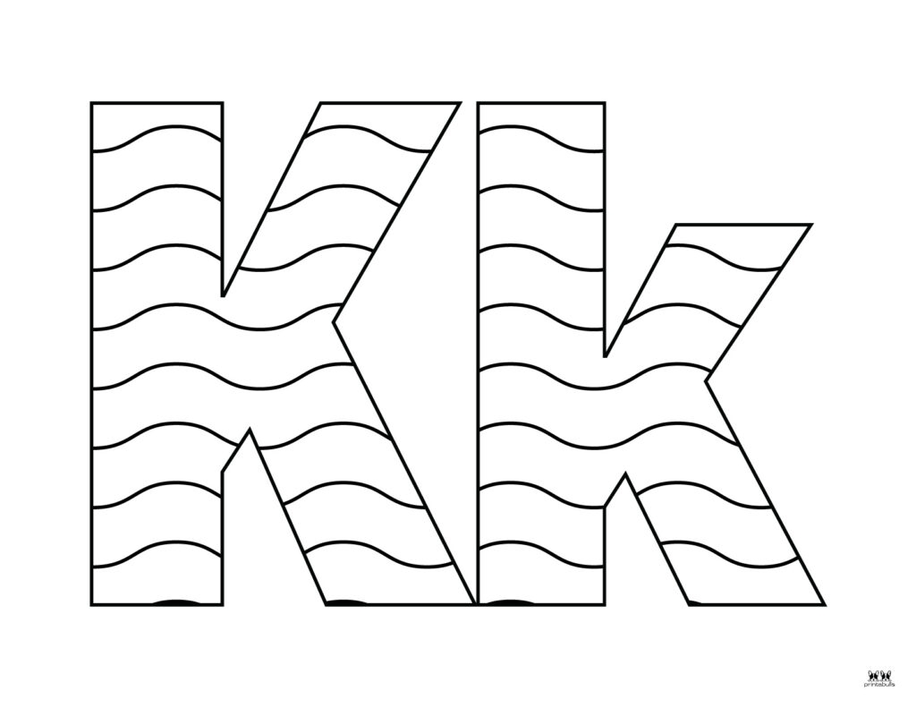 Letter K Coloring Pages 15 FREE Pages Printabulls