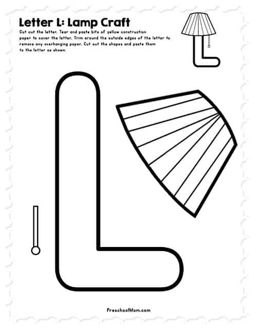 Letter L Preschool Printables Preschool Mom Worksheets Library