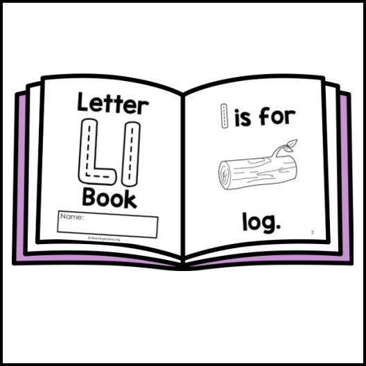 Letter L Printables Club